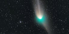 Grüner Komet C/2022 E3 (ZTF) im Anflug auf die Erde