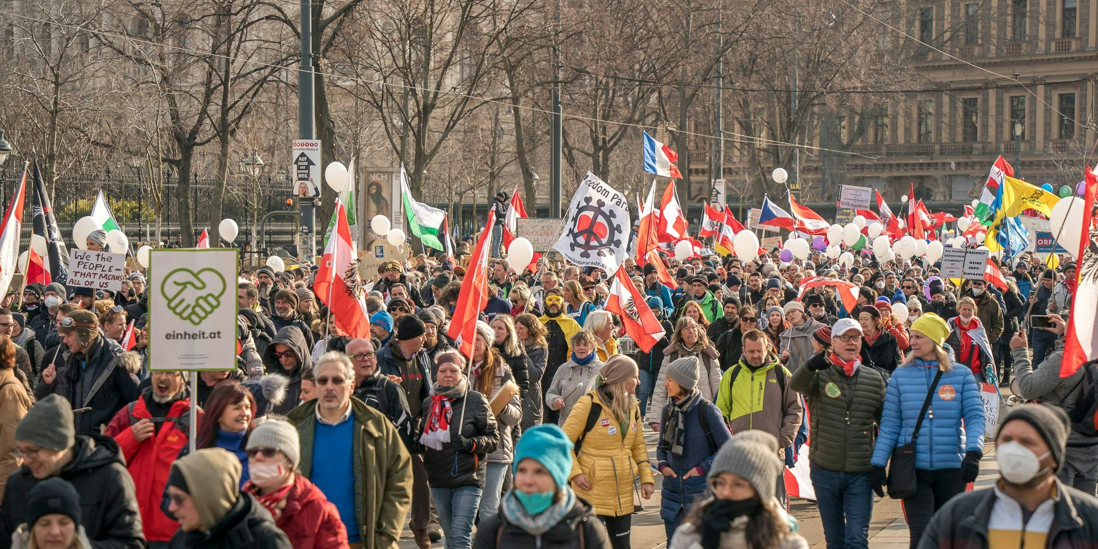 Für viele waren Corona-Demos die einzigen sozialen Aktivitäten. 
