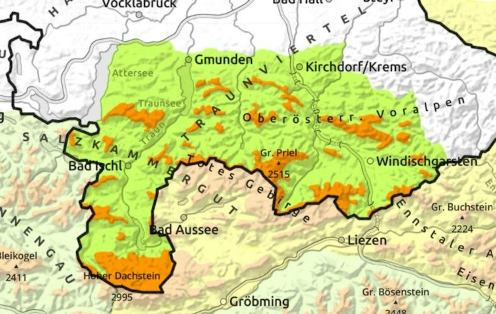 Im Süden Oberösterreichs steigt die Lawinengefahr so wie in anderen Teilen Österreichs rapide an.