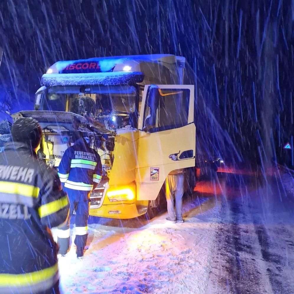 Die Feuerwehren in der Steiermark standen in der Nacht im Dauereinsatz. 