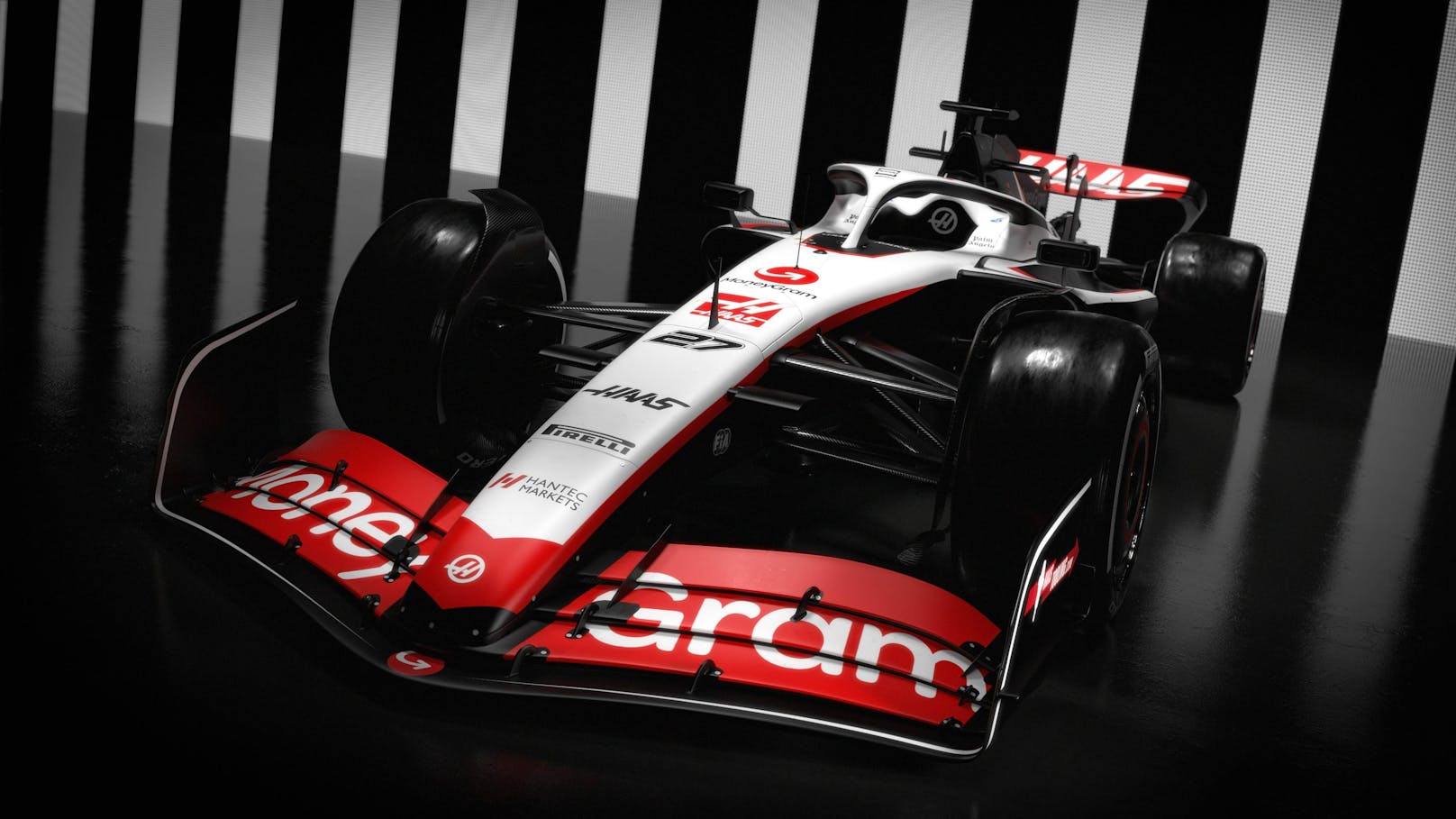 Haas hat den VF23 vorgestellt. 
