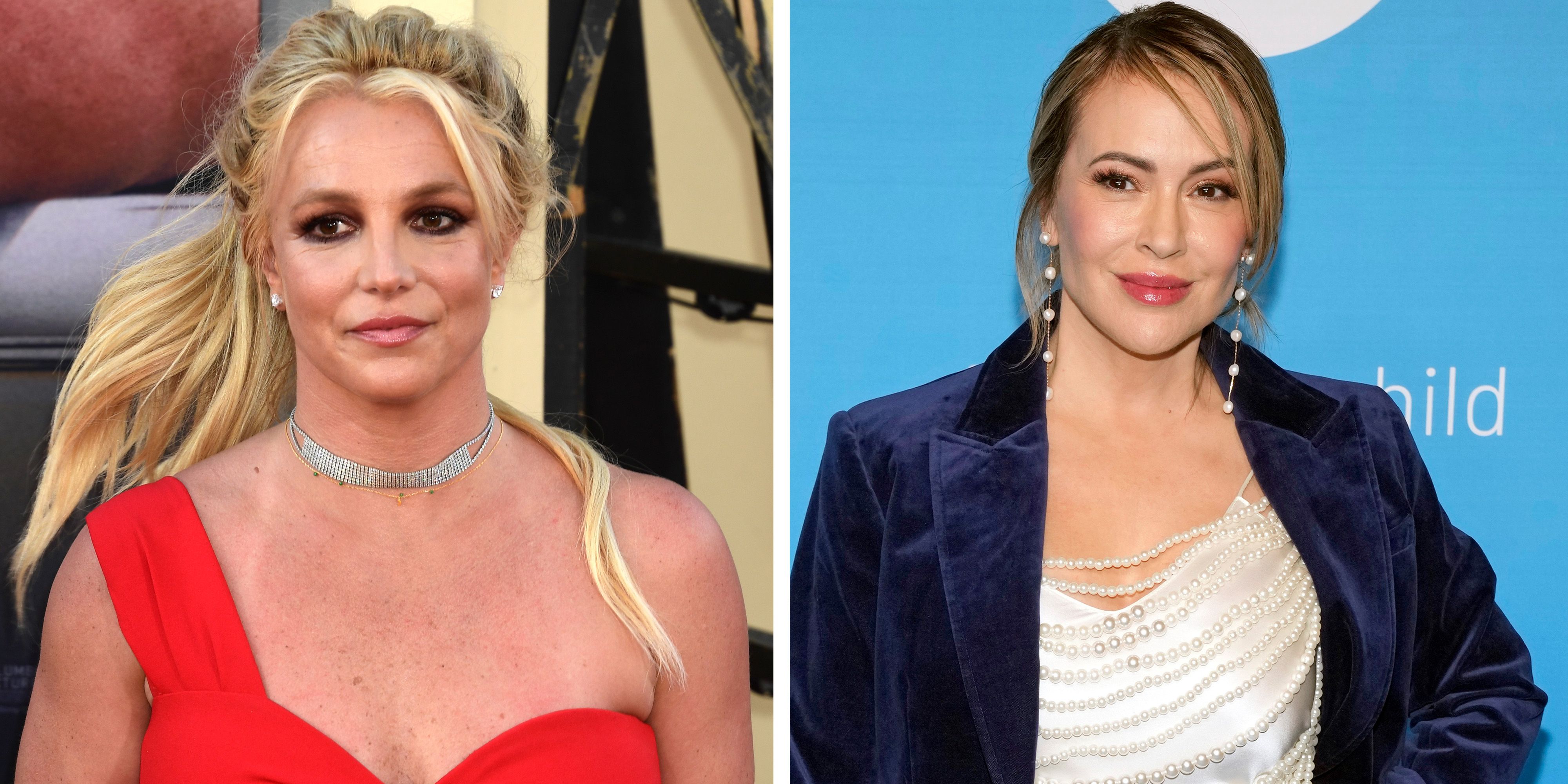 Spears und Milano werden wohl so schnell keine Freundinnen.