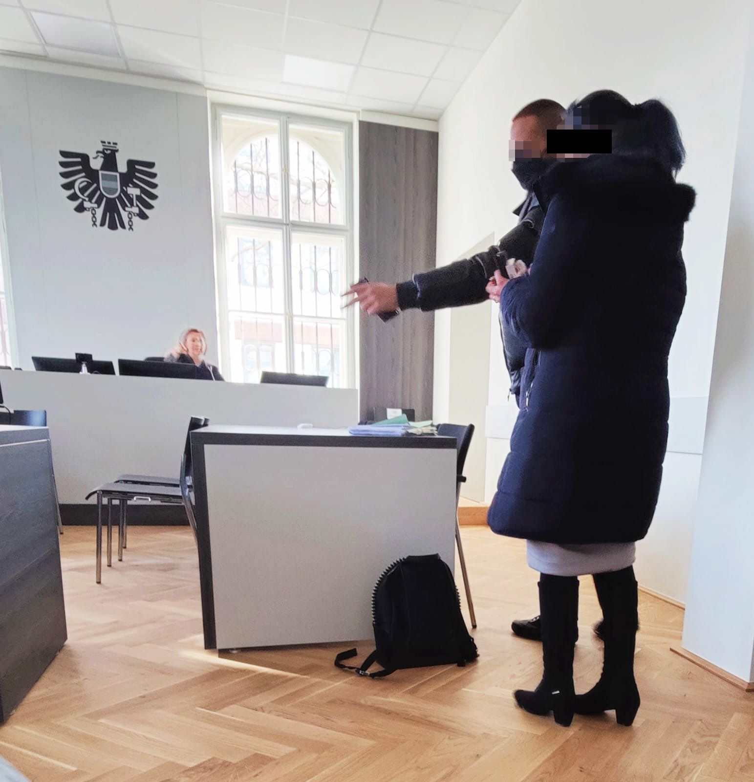 Die angeklagte Mutter