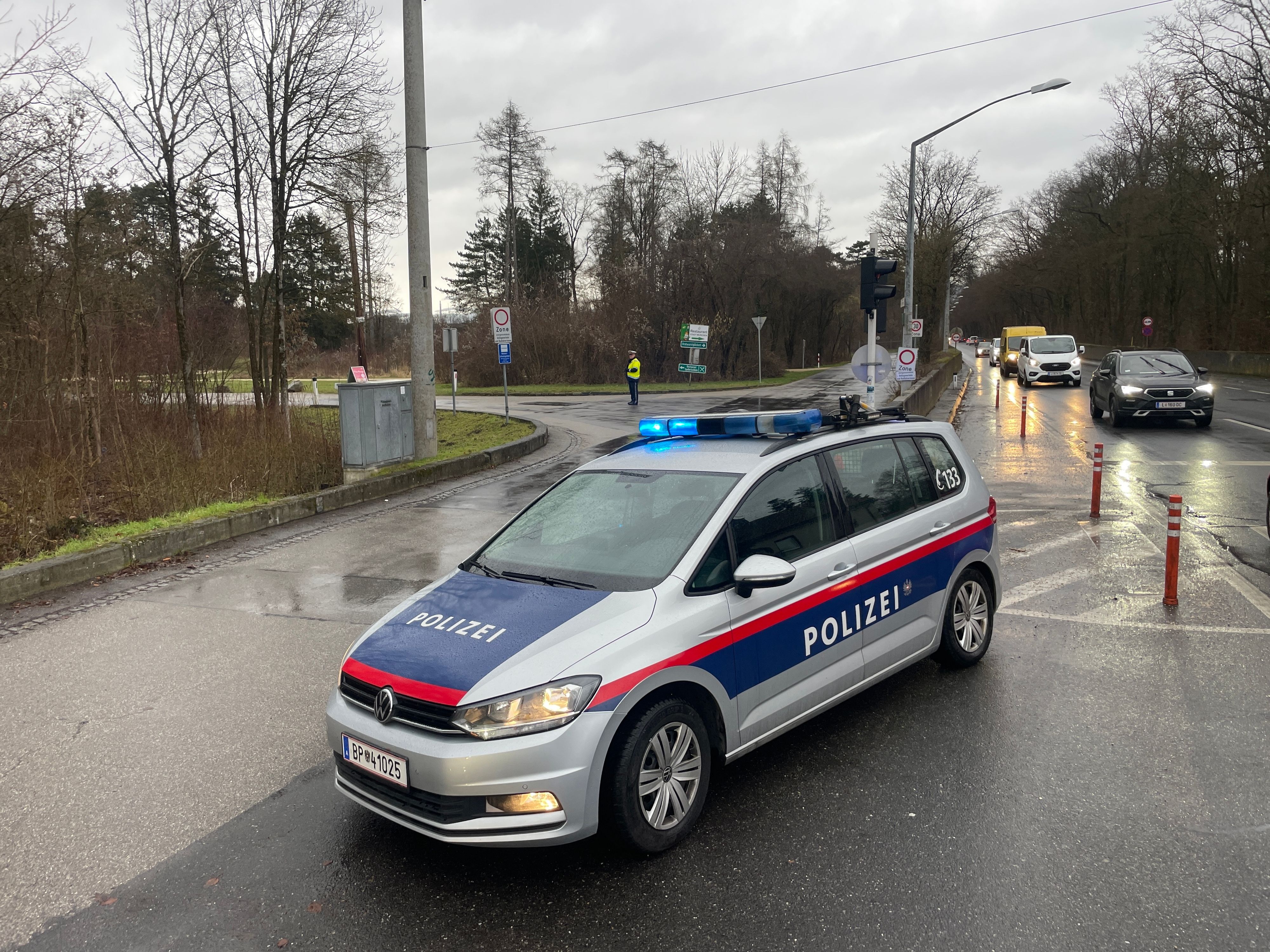 Die Fliegerbombe aus dem Zweiten Weltkrieg wurde im Bereich Teutschmannweg in Linz gefunden.