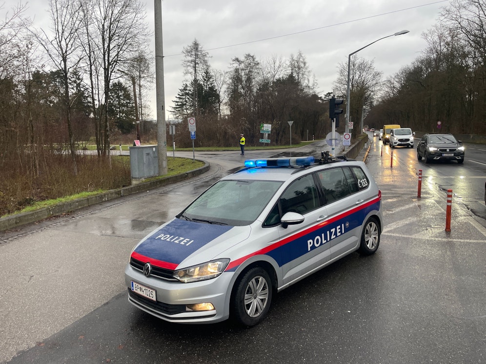 Die Fliegerbombe aus dem Zweiten Weltkrieg wurde im Bereich Teutschmannweg in Linz gefunden.