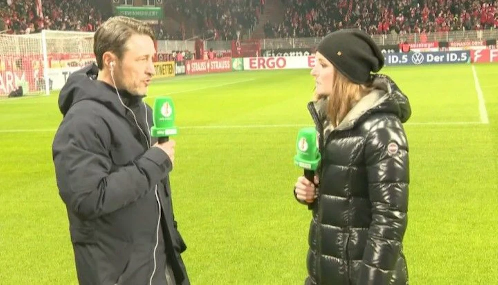 Niko Kovac und Nele Schenker.