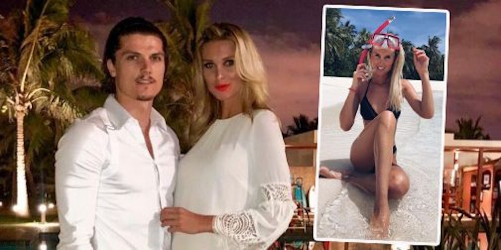 Marcel Sabitzer und Freundin Katja Kühne.