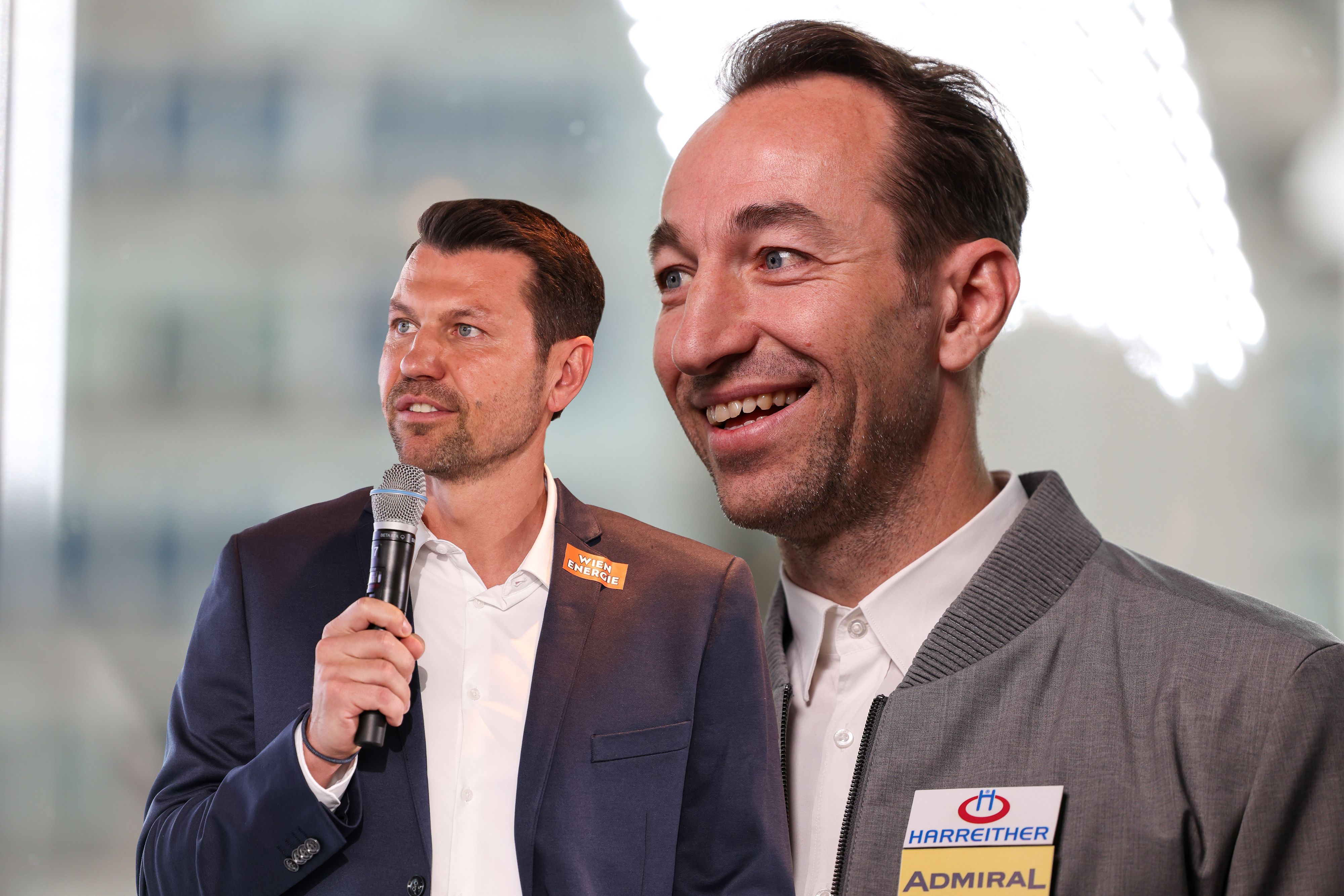 Manuel Ortlecher (r.) und Markus Katzer freuen sich auf das Frühjahr.