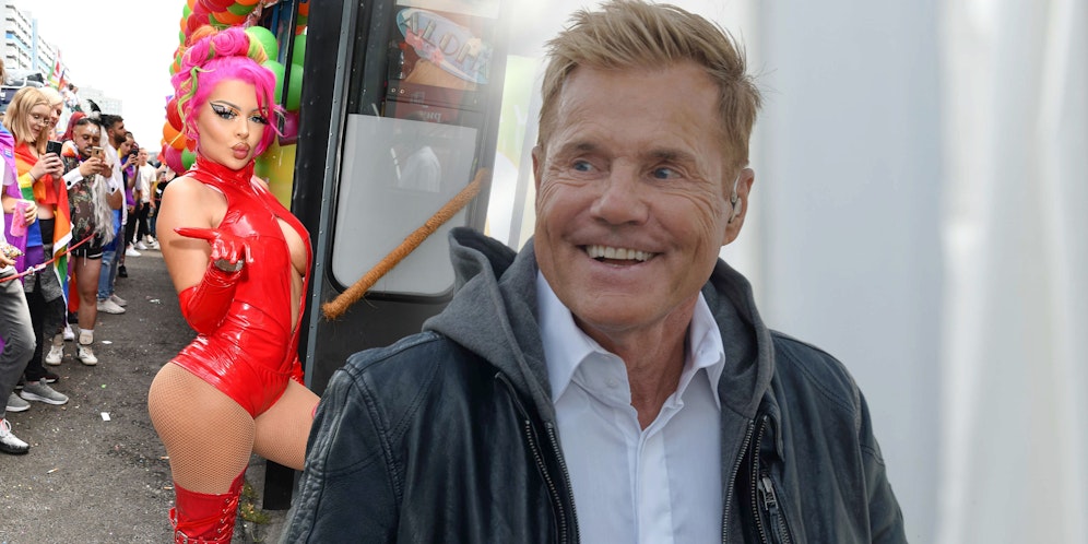 Dieter Bohlen und Katja Krasavice sind im Zwist.