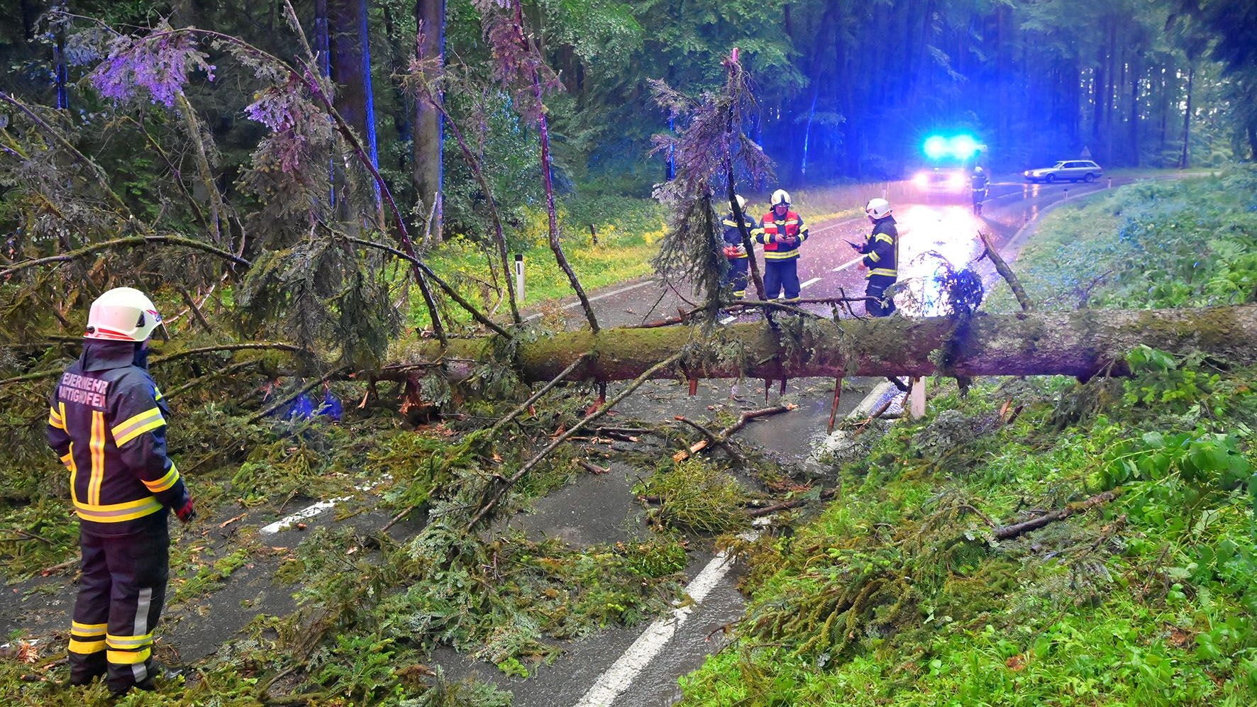 Sturm-Alarm in Österreich