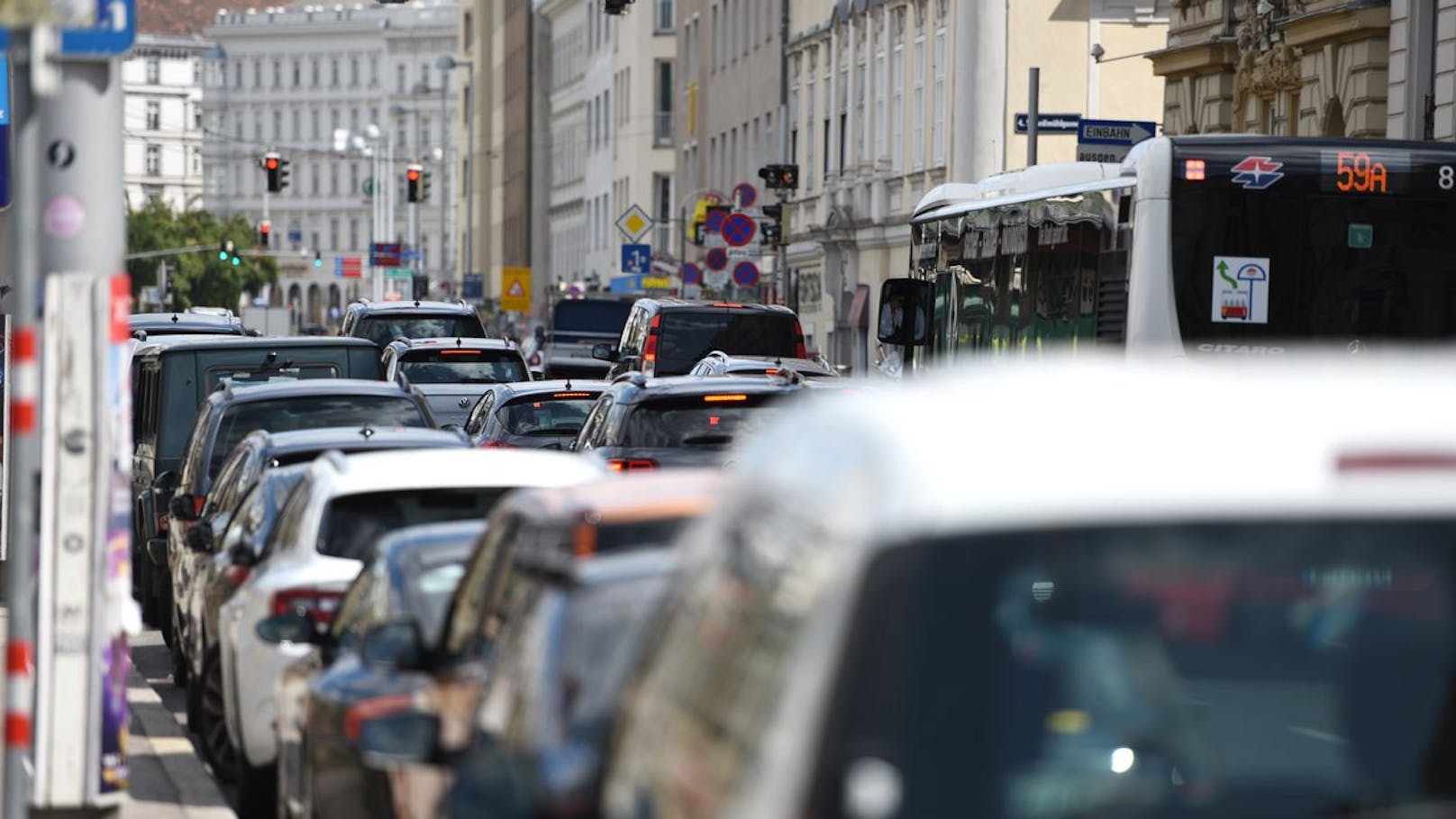 Völliges Stau-Chaos am Samstag in Wien befürchtet
