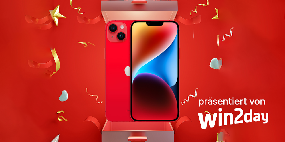 Jetzt an der Verlosung teilnehmen und ein Apple iPhone 14 gewinnen!
