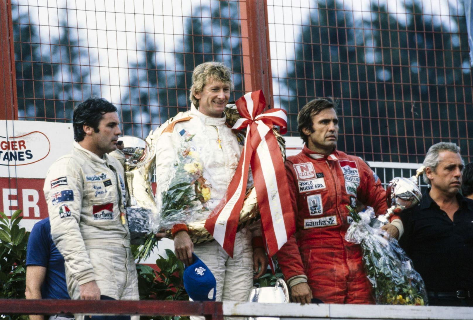 Jean-Pierre Jabouille siegte 1980 am Red-Bull-Ring vor Alan Jones und Carlos Reutemann.