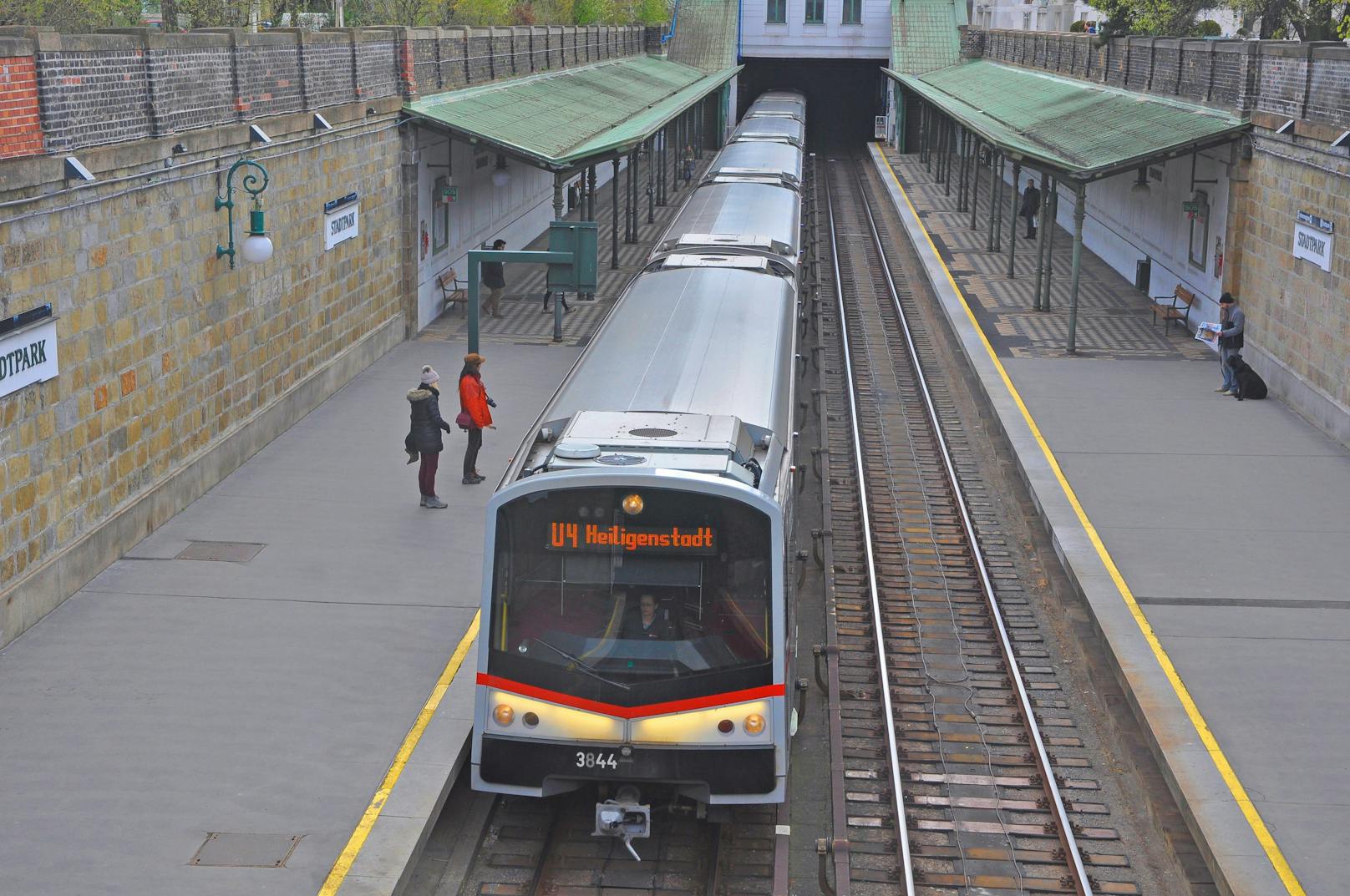 Die U4 wird von 4. bis 12. Februar im Abschnitt um die Station Stadtpark gesperrt. 