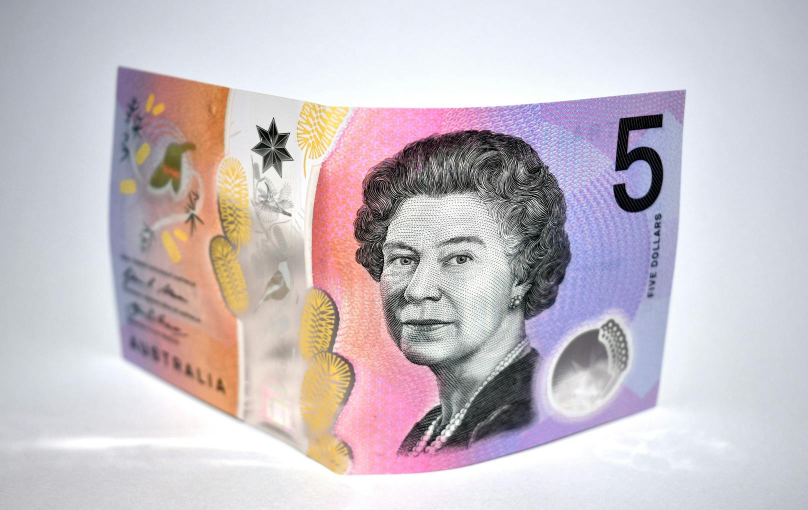 Künftig ohne Monarch: Fünf australische Dollar mit der Queen.