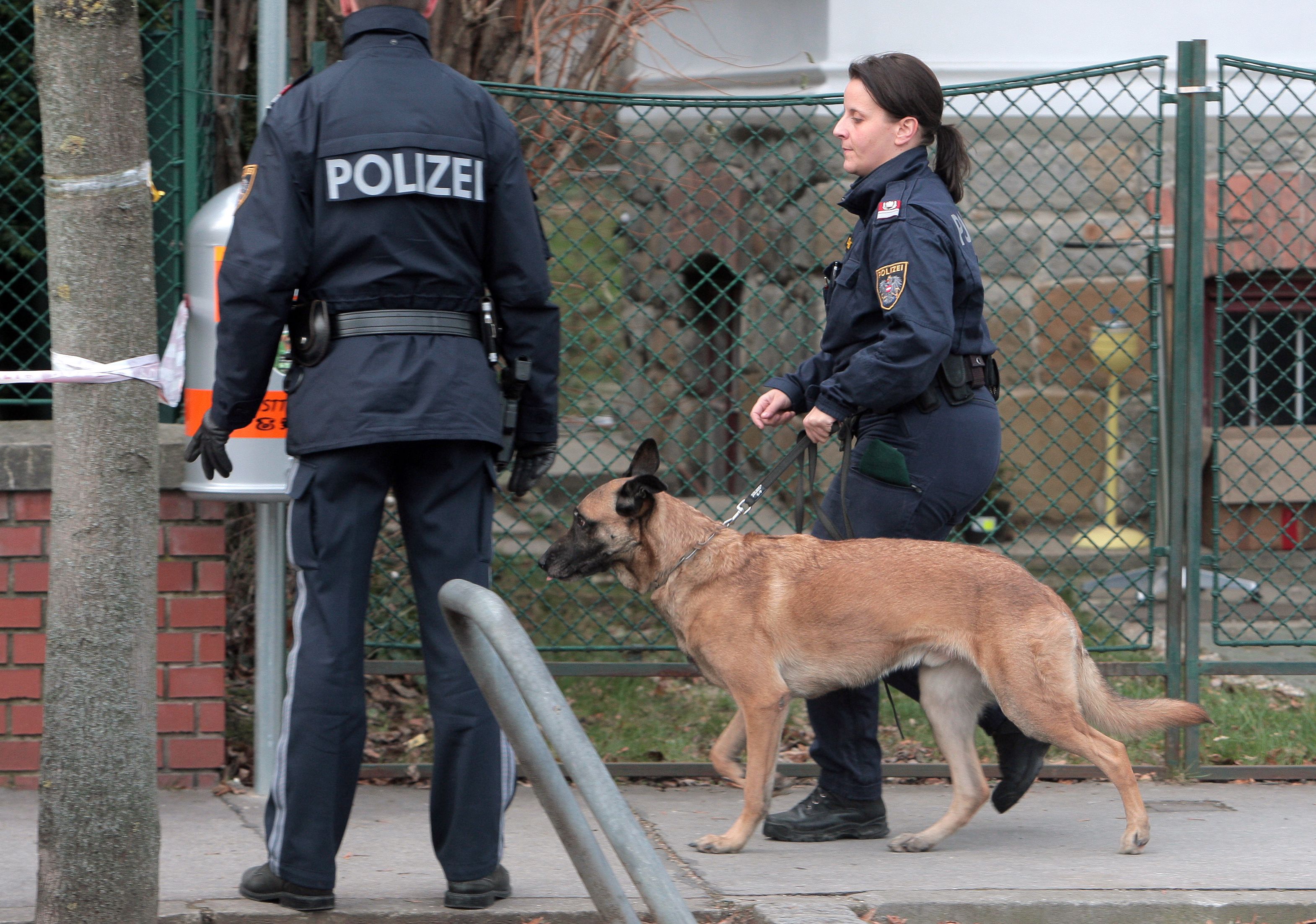 Sprengstoffhunde durchsuchten die Räumlichkeiten eines 48-Jährigen in Wien-Margareten (Symbolbild).