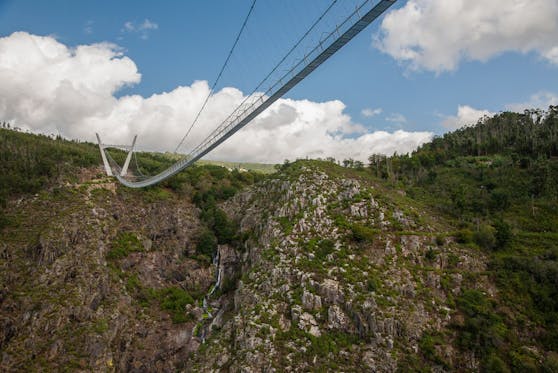 Im Geopark Arouca befindet sich die längste Hängebrücke der Welt.
