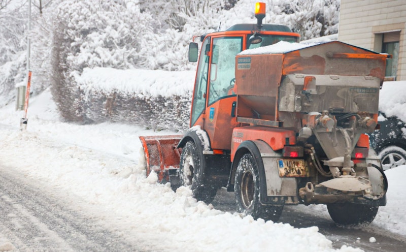 Im Mühlviertel gab es Donnerstagfrüh extrem starken Schneefall. In vielen Teilen sorgte der Wintereinbruch für Probleme.