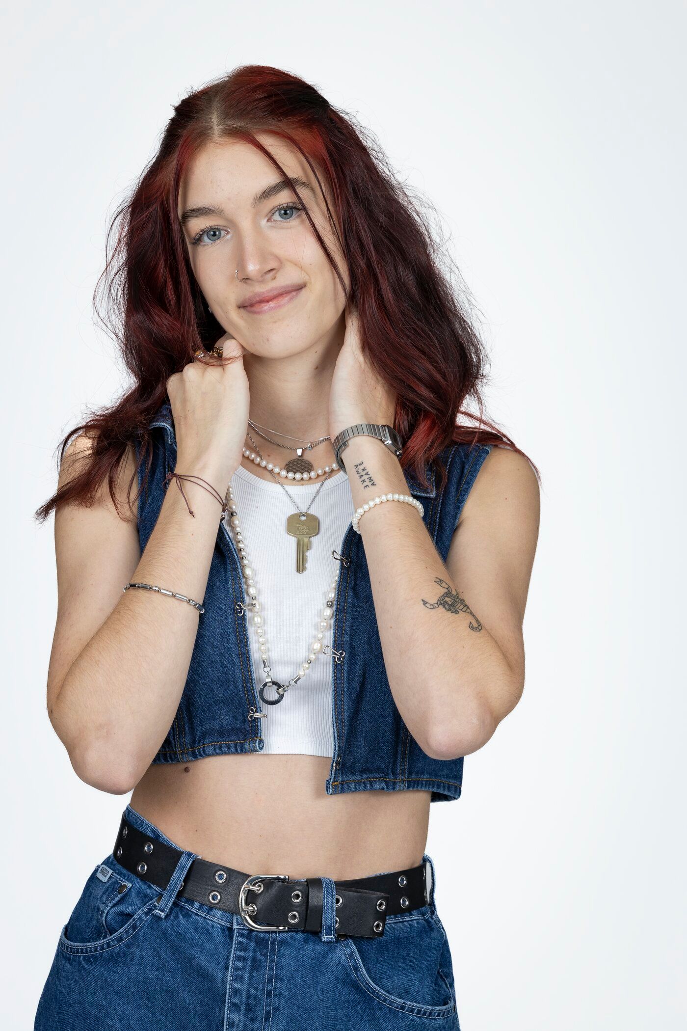 Lara aus Österreich ist 2023 in der Top 29 von "GNTM" dabei.