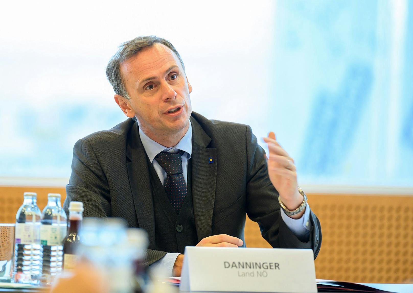 Jochen Danninger ist Chefverhandler für die ÖVP Niederösterreich.