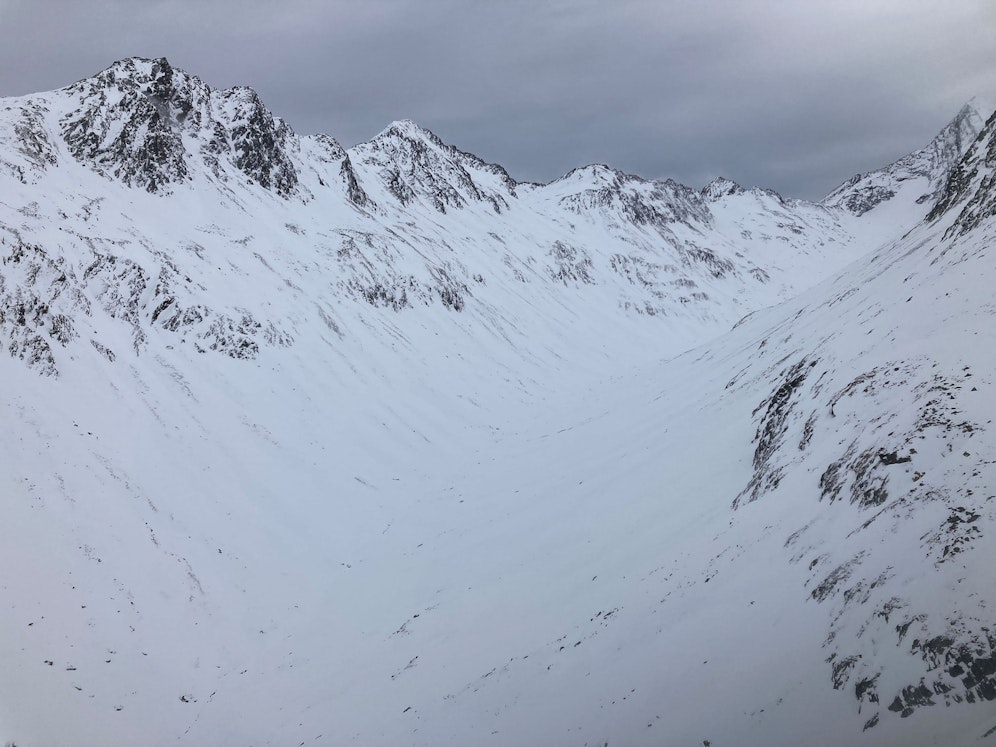 Der tödliche Lawinenunfall ereignete sich im Königstal der Gurgler Gruppe.