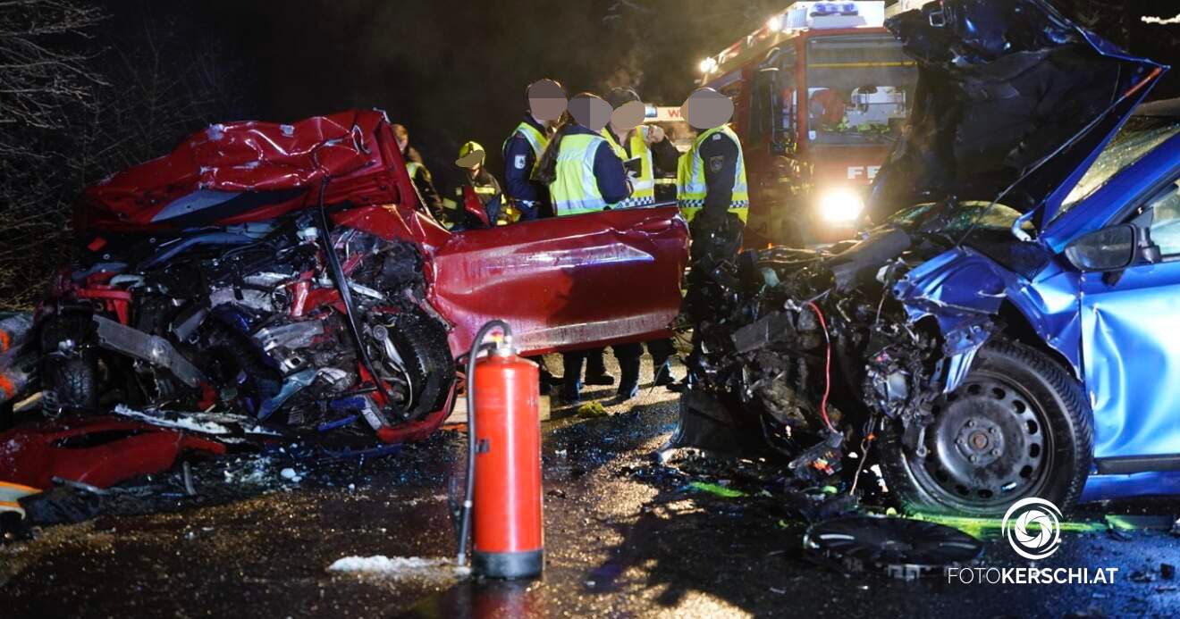 In ganz Oberösterreich (hier Waldburg im Bezirk Freistadt) kam es zu schweren Unfällen.