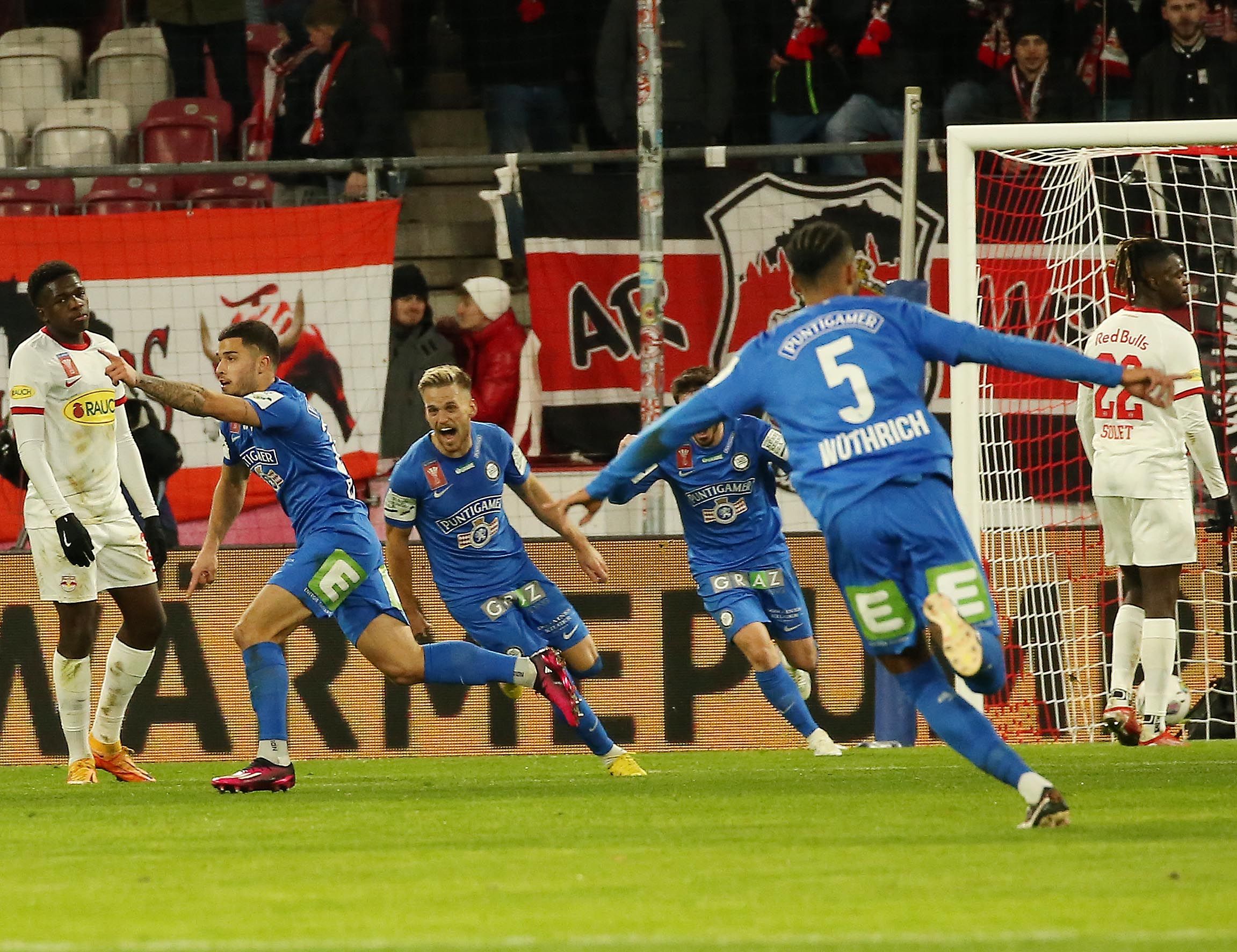 Großer Jubel bei Sturm Graz