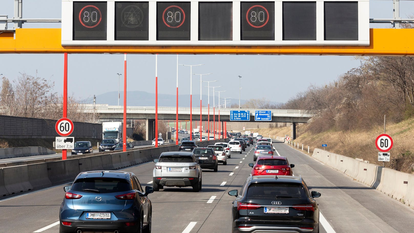 Baustelle auf der A23 – ab sofort erste Straßensperren