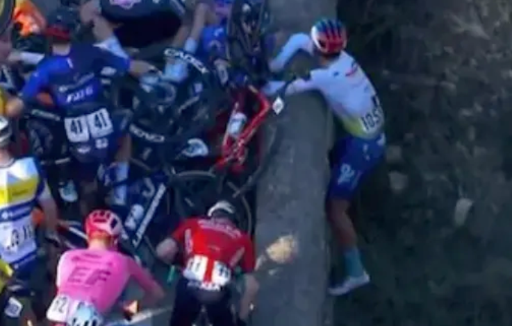  Valentin Ferron drohte in die Tiefe zu stürzen