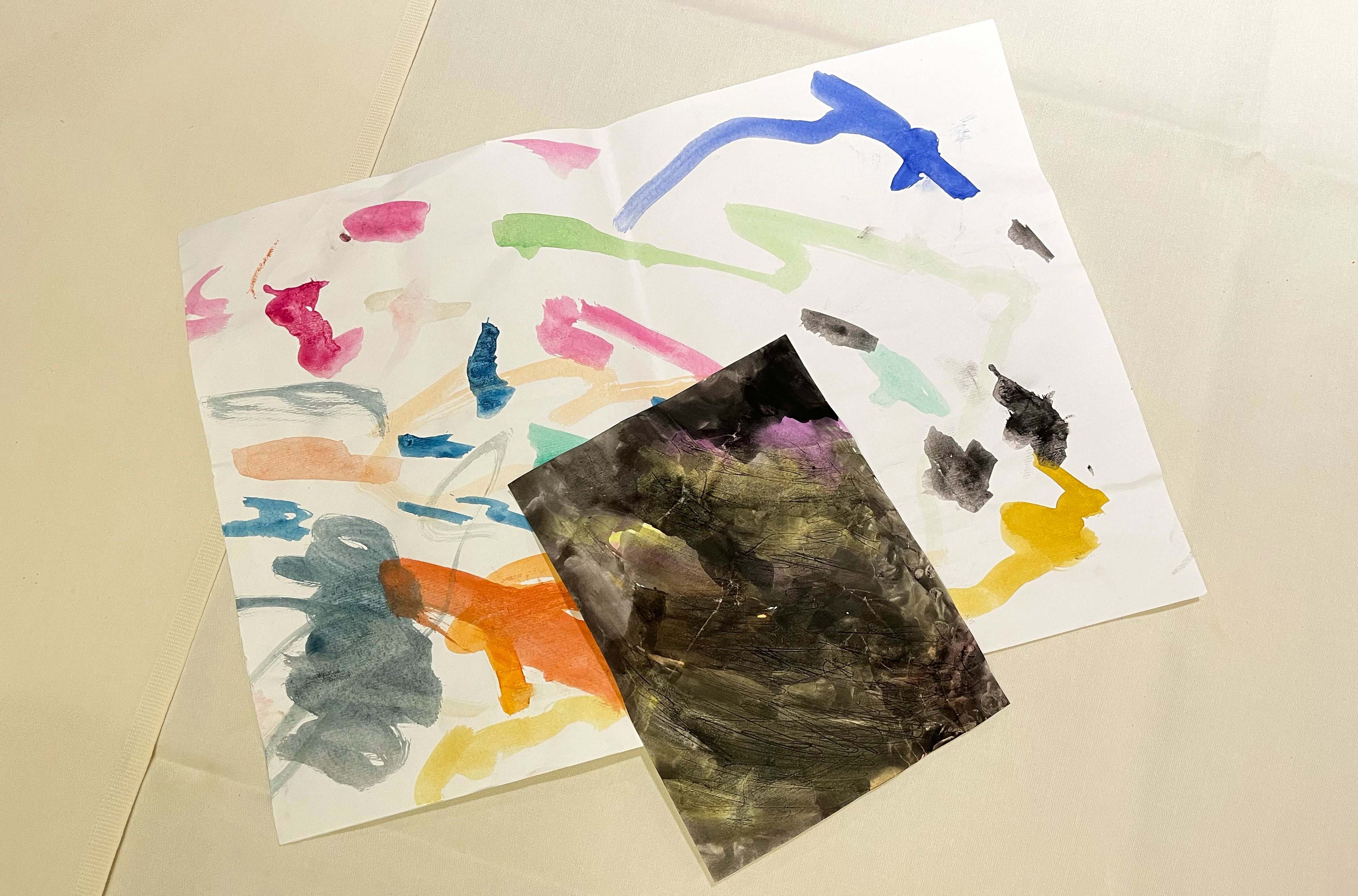 Die Bilder des Buben vor und nach dem Vorfall.