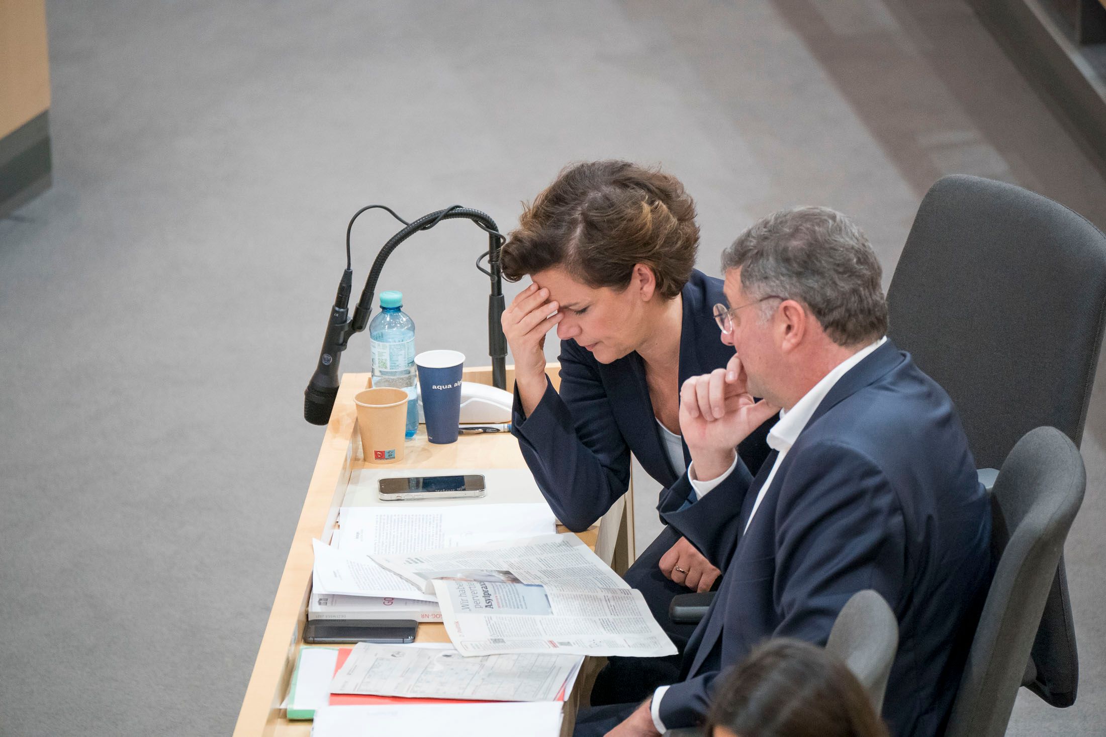 Schwere Zeiten für SPÖ-Chefin Pamela Rendi-Wagner – und eine neue Rücktrittsforderung aus der eigenen Partei.