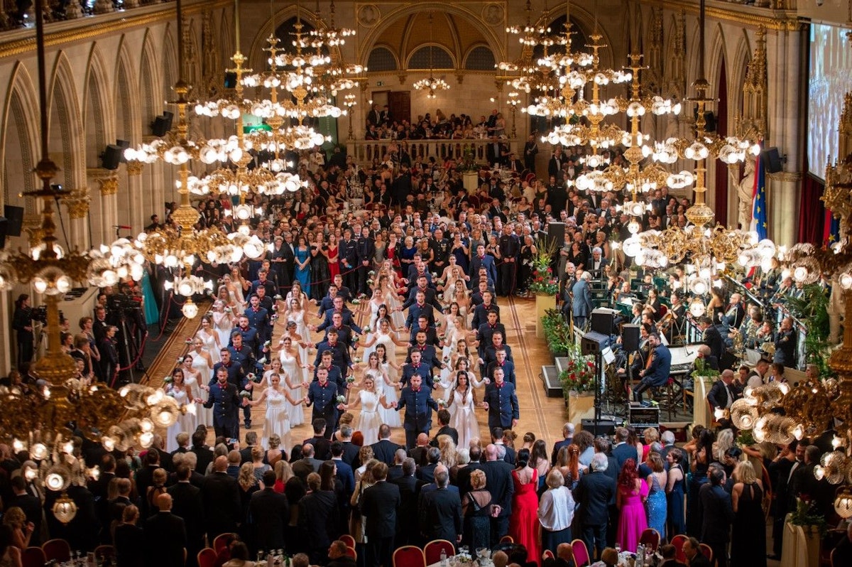 Am Freitag (03.02.2023) fand im Wiener Rathaus der Polizeiball statt. 