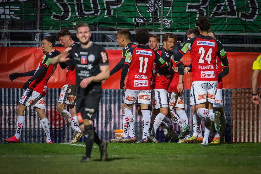 Ried schlägt den Wiener Sport-Club