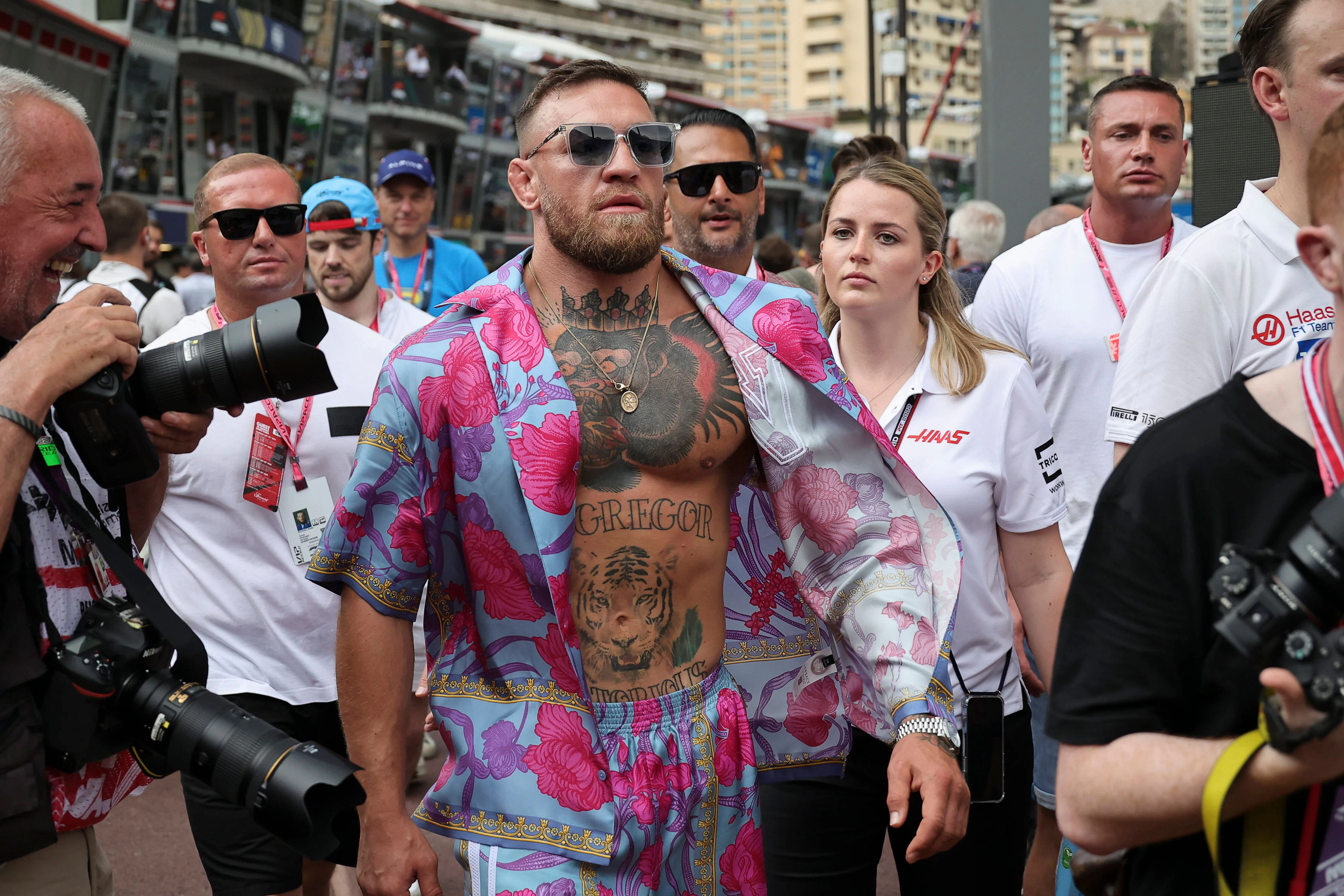 Conor McGregor bei der Formel 1 in Monaco