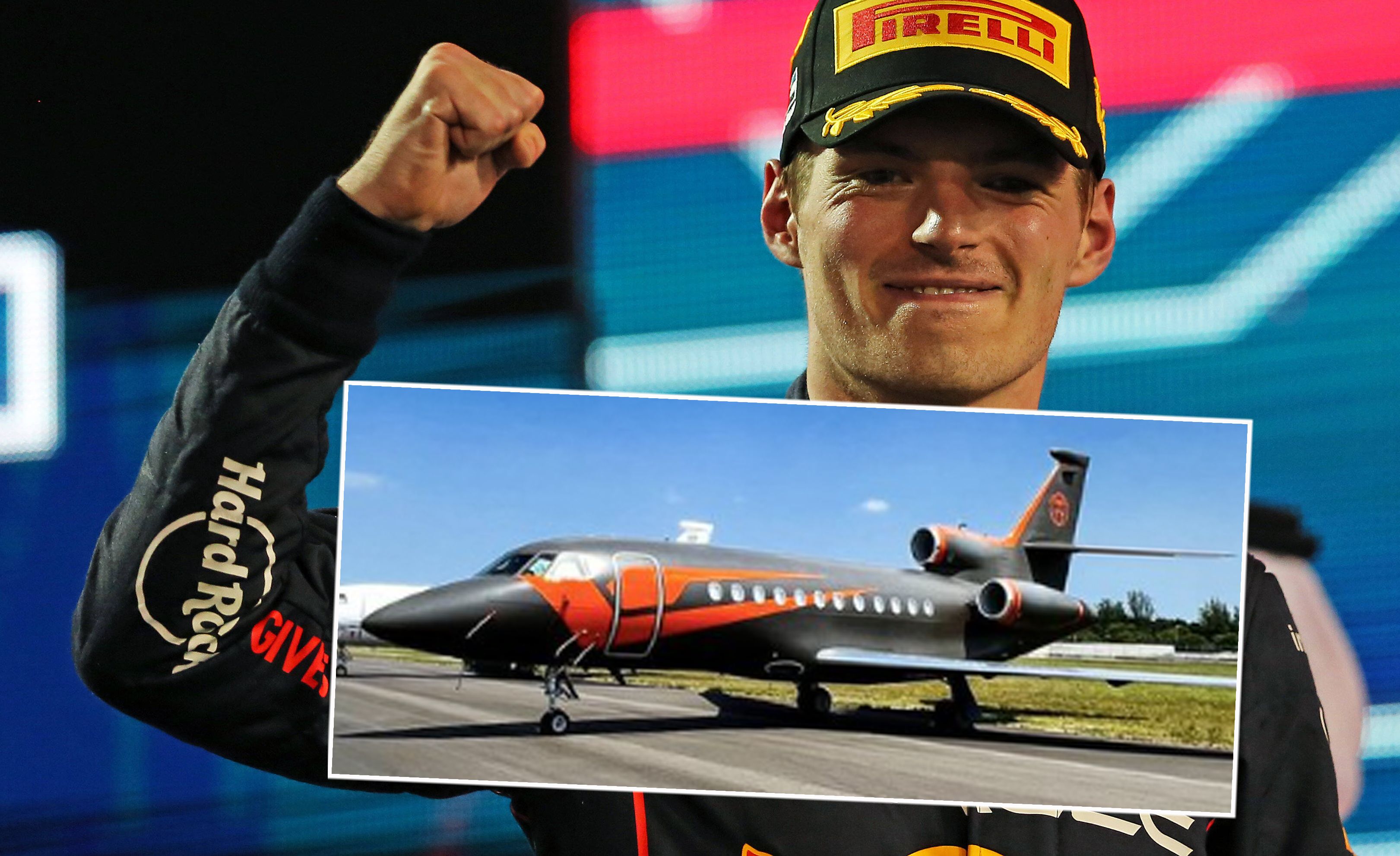 Was treibt Formel-1-Champion Max Verstappen in seinem Privatjet?