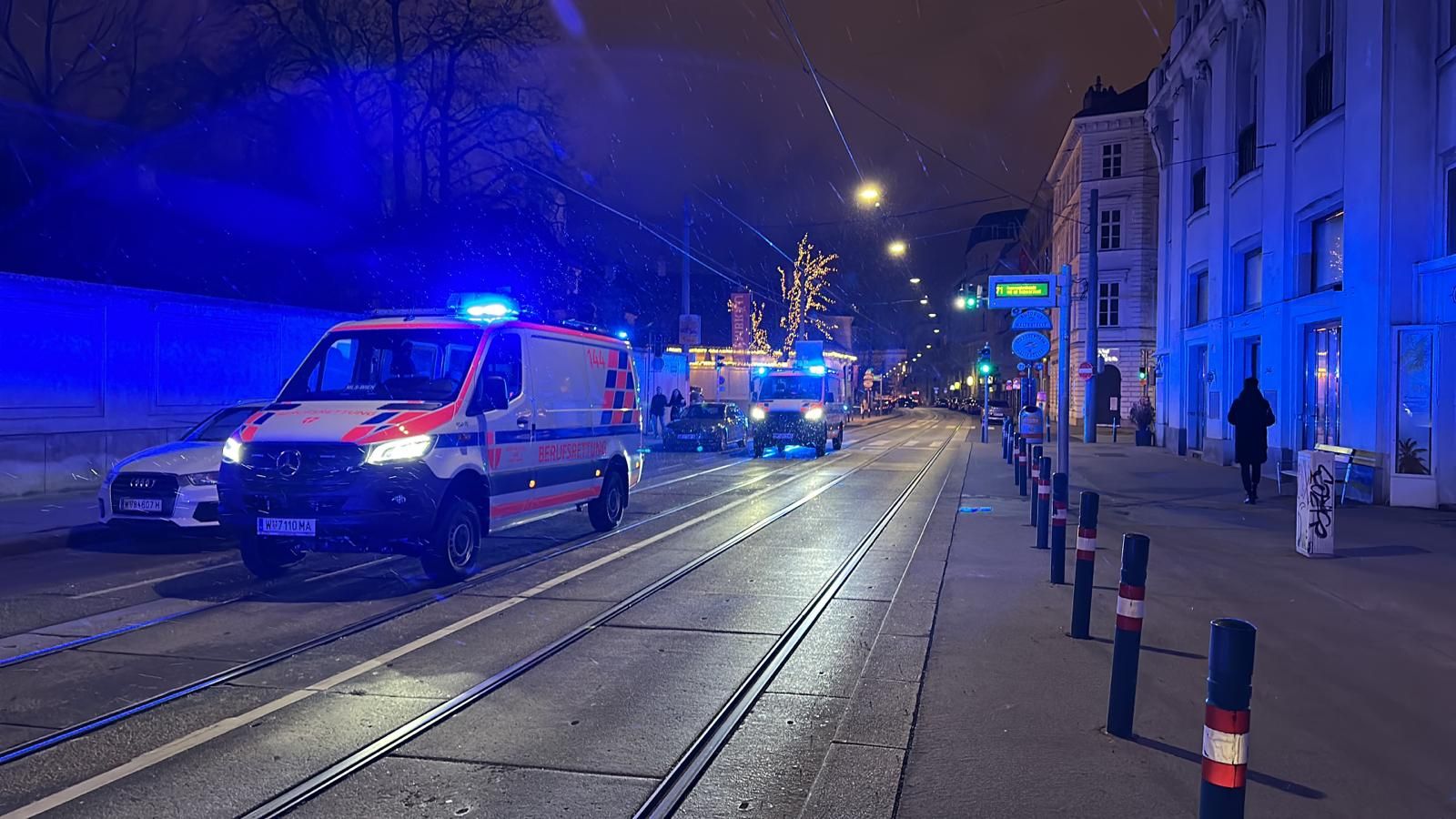 Rettungseinsatz in Wien
