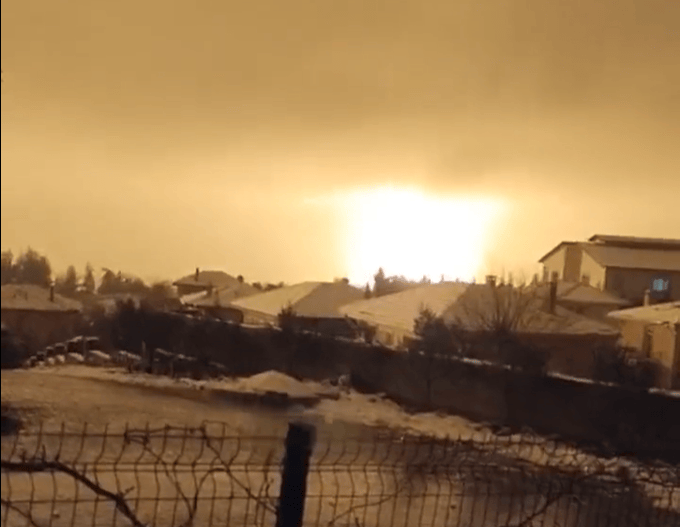 In der Türkei ist im Zuge des Erdbebens eine Gas-Pipeline explodiert.