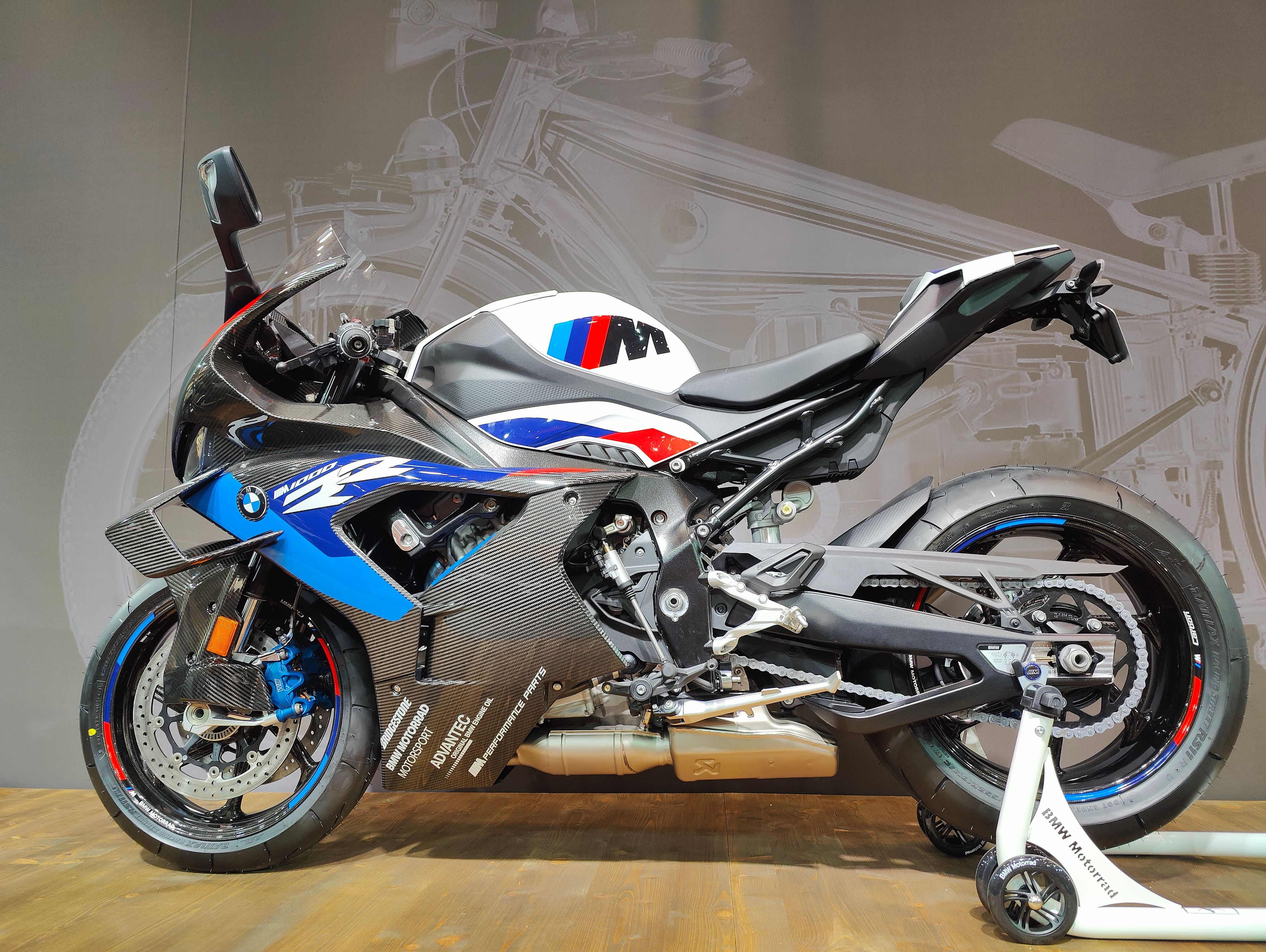 BMW-Motorrad auf der Messe Tulln