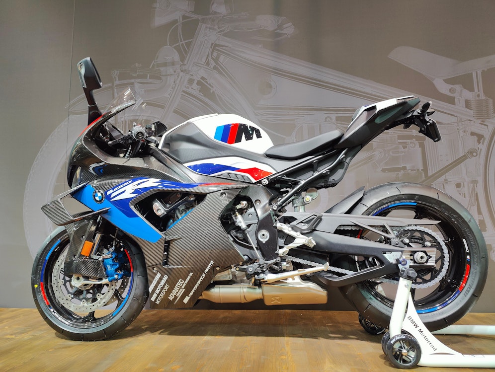 BMW-Motorrad auf der Messe Tulln