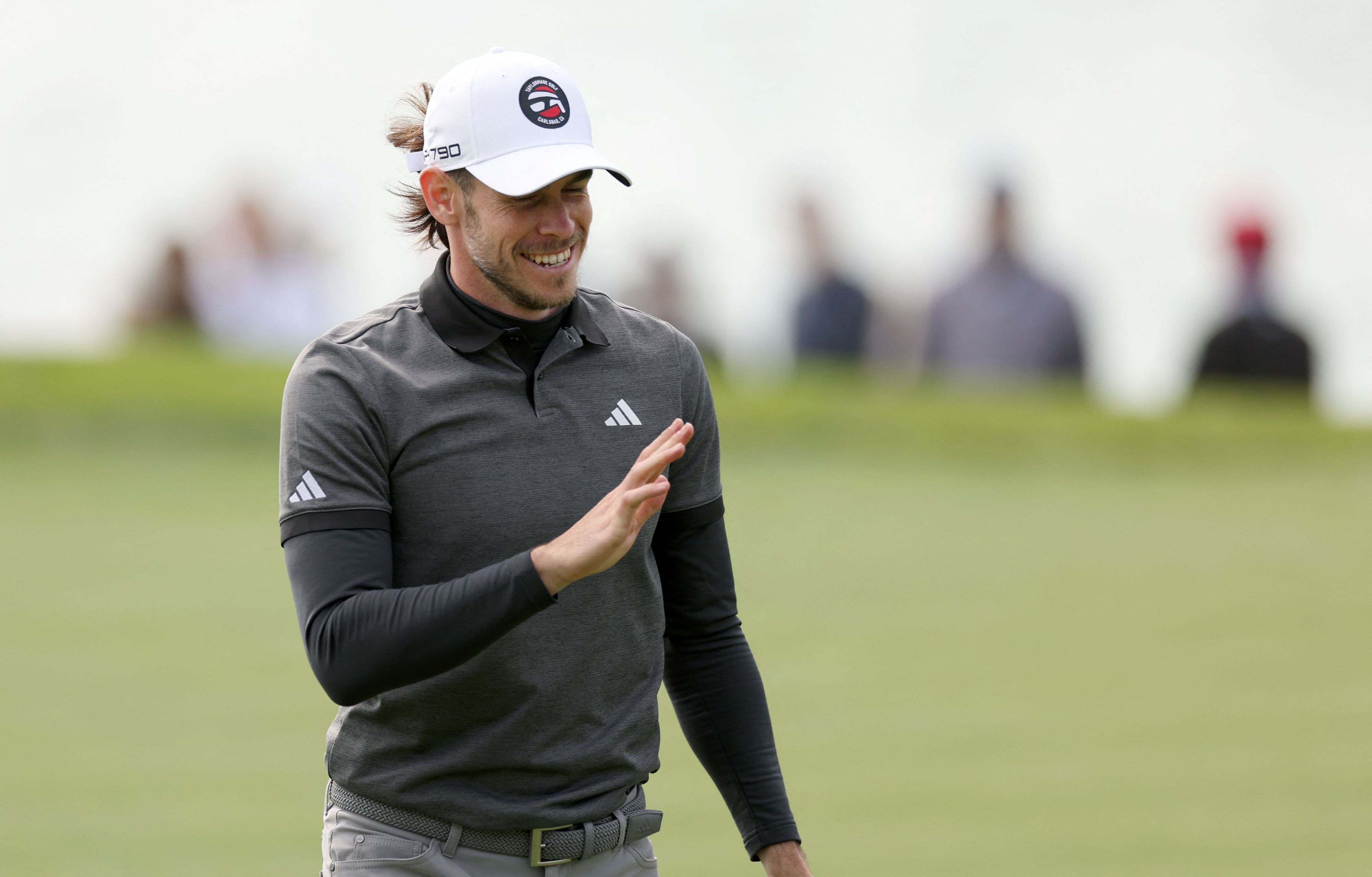 Gareth Bale tauscht die Fußballschuhe gegen den Golfschläger.