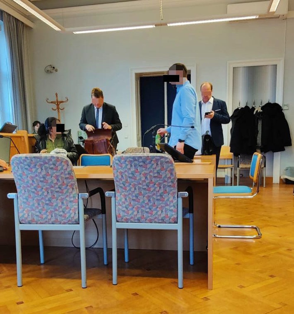 Die beiden Angeklagten