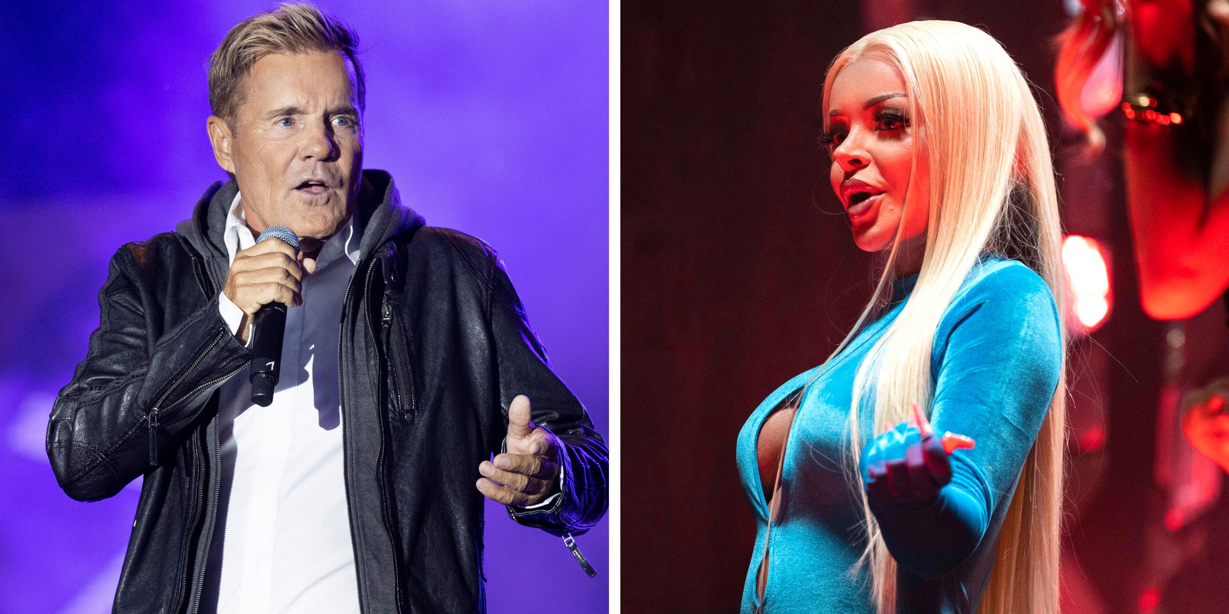 Dieter Bohlen und Katja Krasavice werden wohl so bald keine guten Freunde mehr.