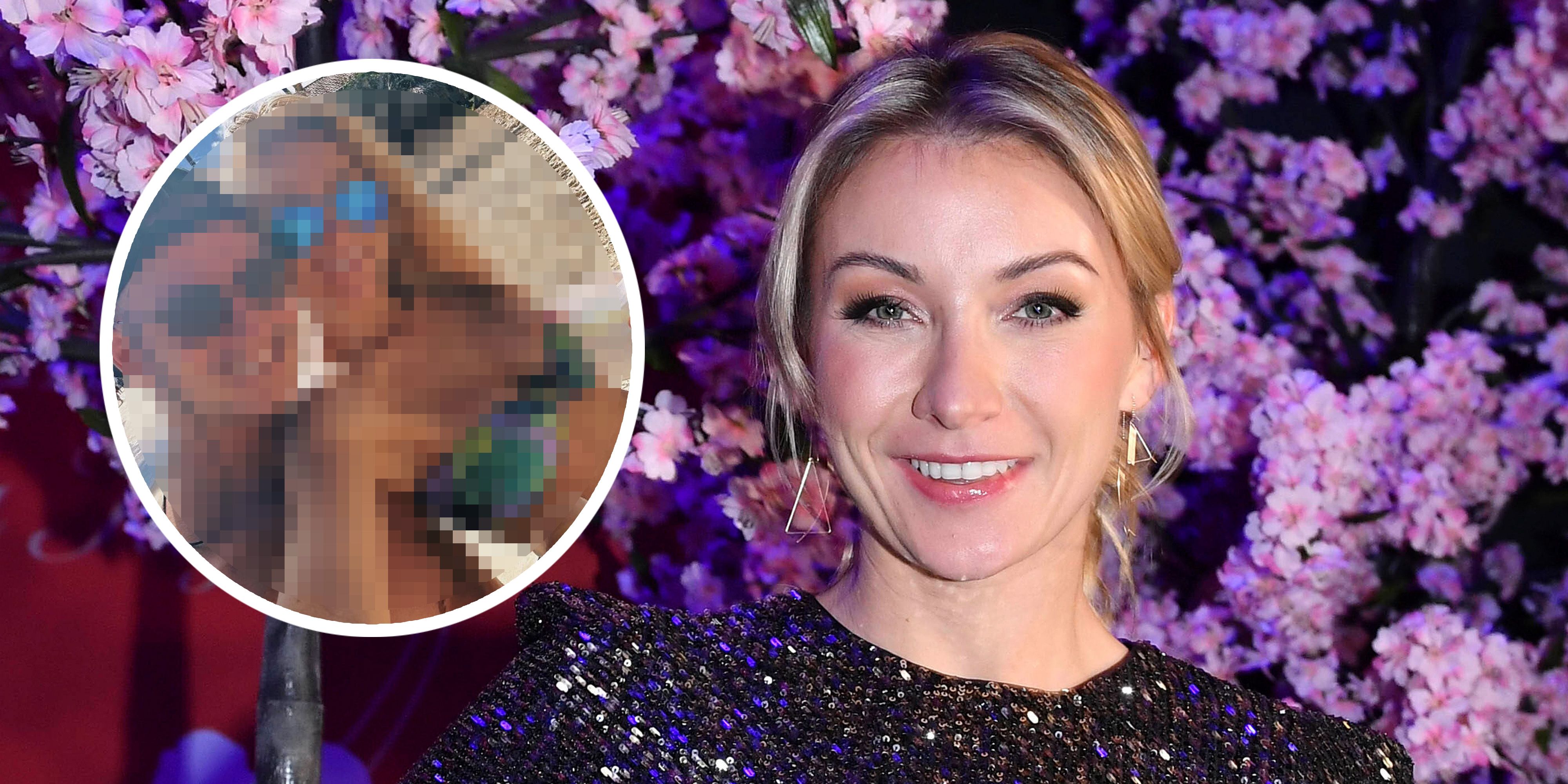 Anna-Carina Woitschack schickt sexy Grüße aus dem Liebesurlaub.