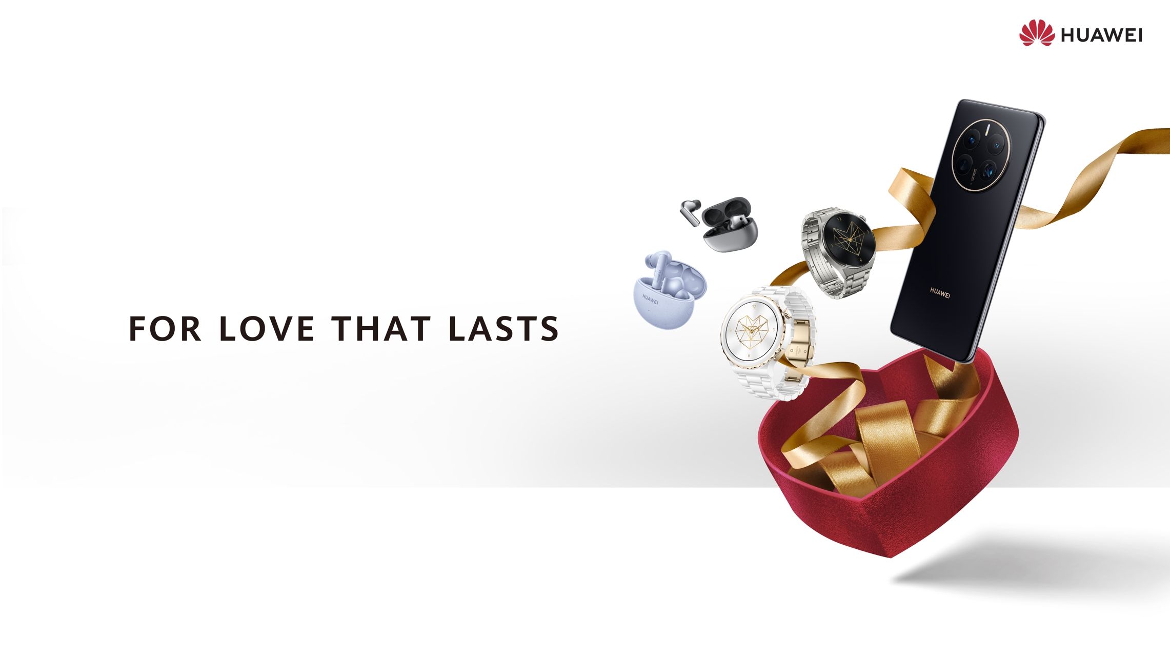 Gefühle zeigen mit Huawei: Technik-Geschenke für die Ewigkeit.