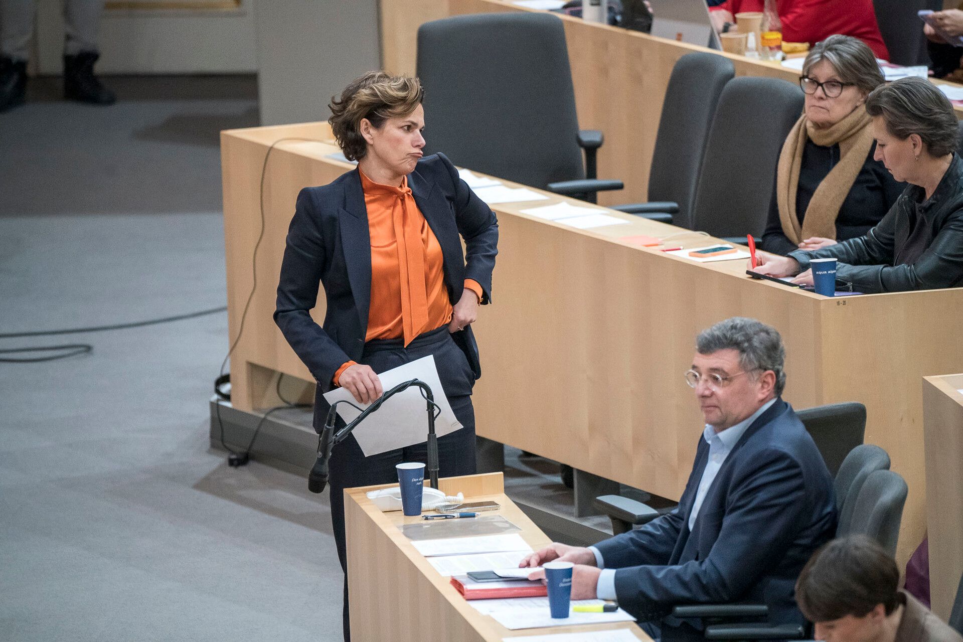 Viel Kritik an Rendi-Wagner ausgeübt.