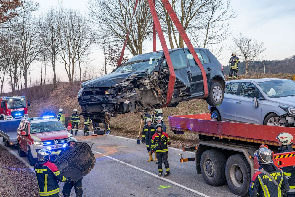Schwerer Unfall im Bezirk Melk