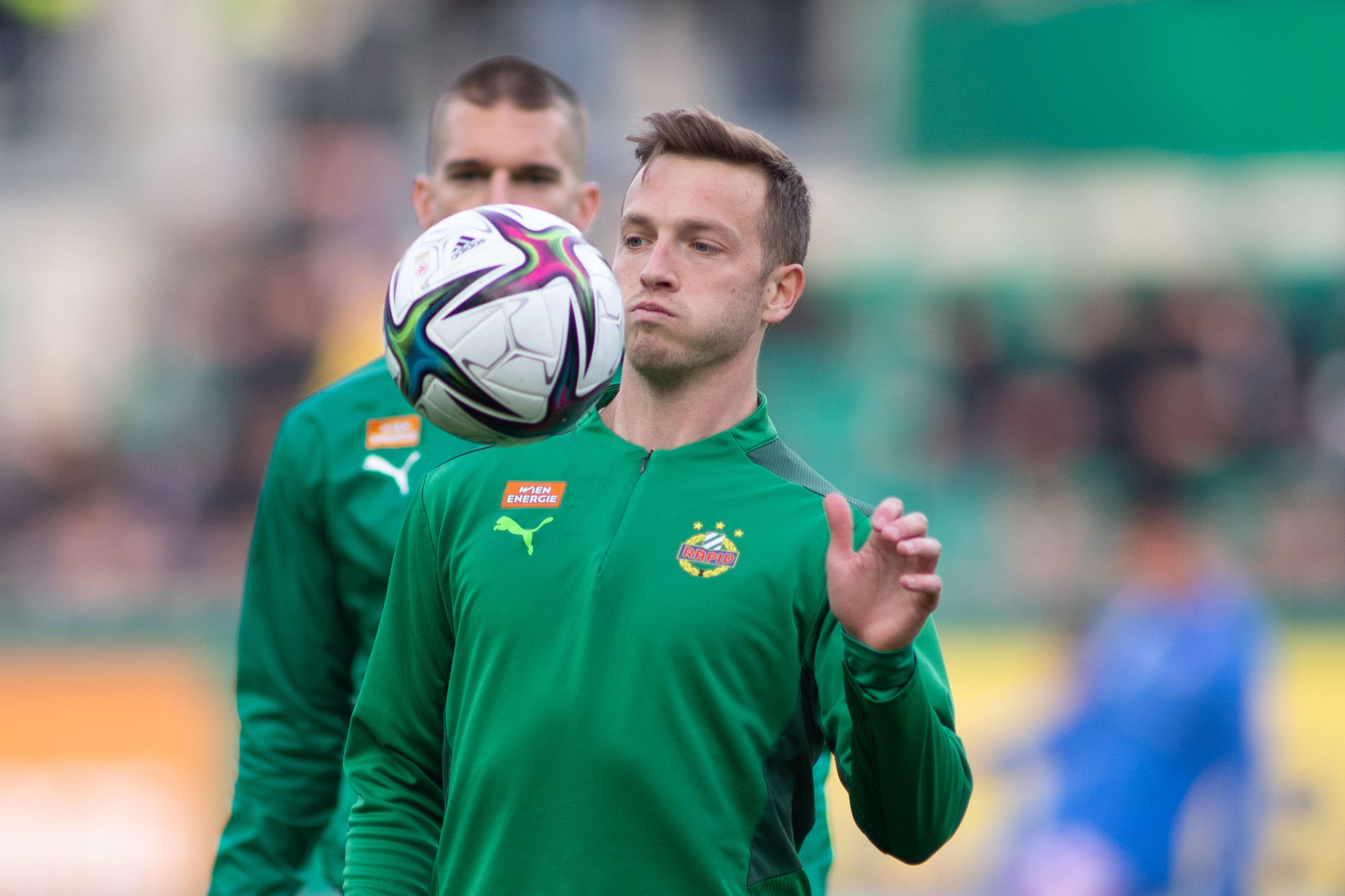 Philipp Schobesberger, als er noch in Hütteldorf sein Geld verdiente.