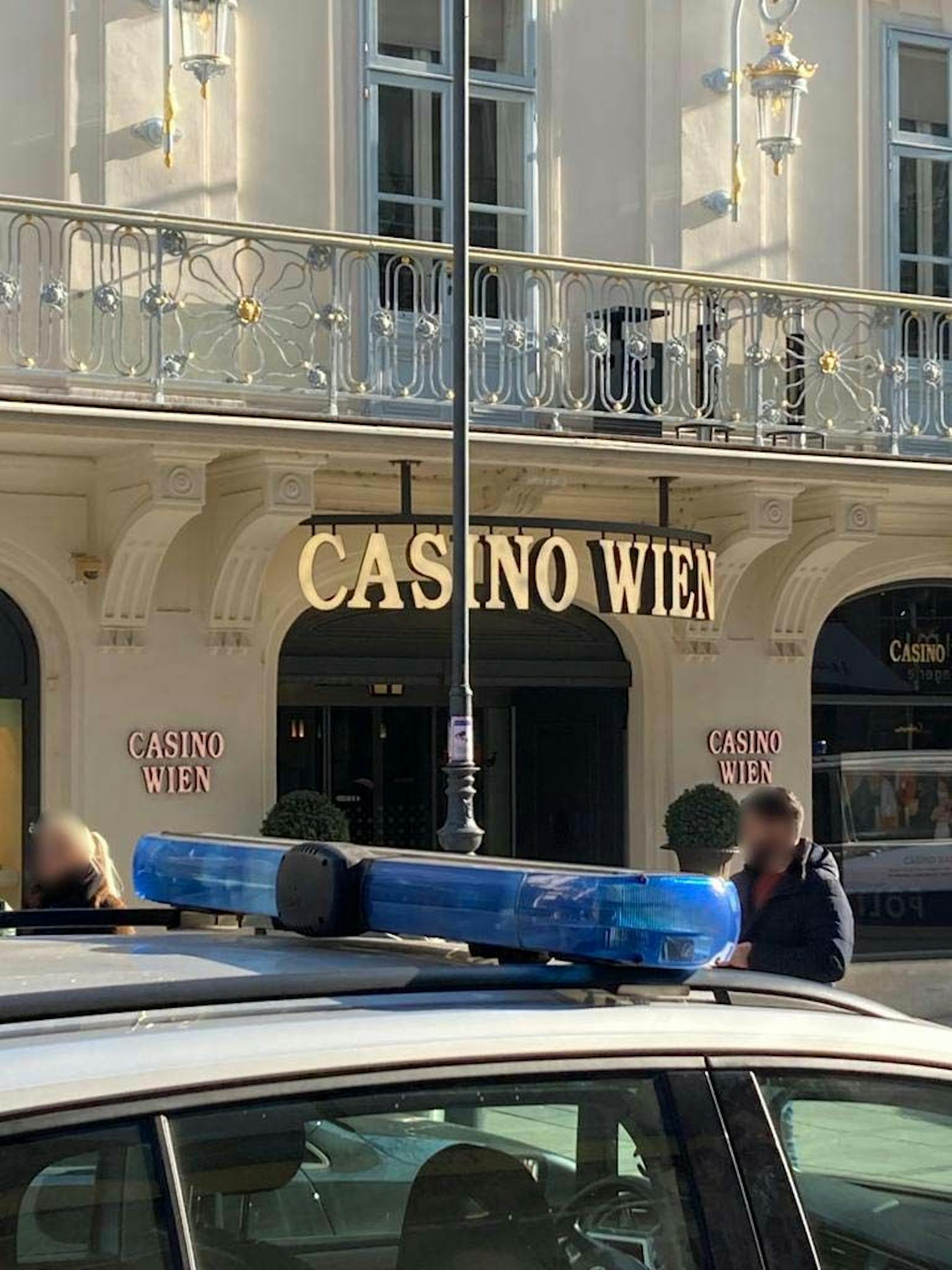 Polizei-Einsatz im Casino Wien
