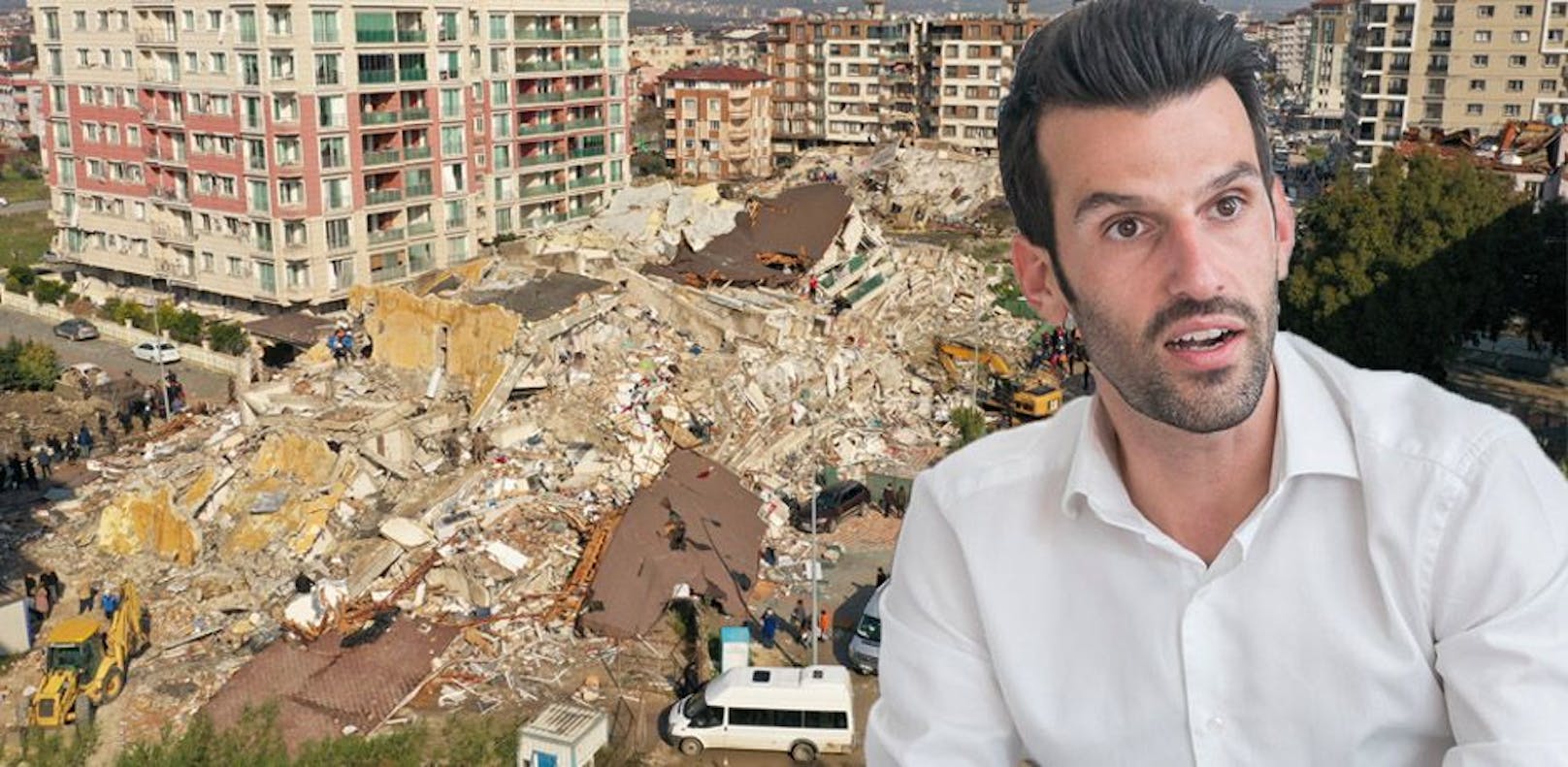 Udo Landbauer kritisiert die finanzielle Hilfe für die Erdbeben-Opfer in der Türkei.