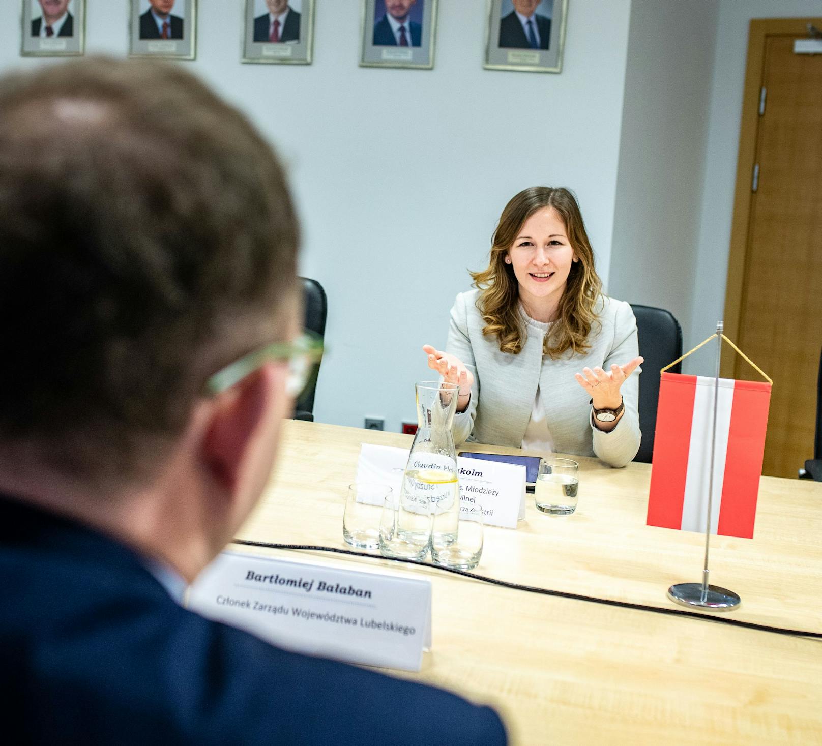 Meeting mit dem Vize-Woiewodschaftsmarschall Lublin&nbsp; Bartłomiej Bałaban.